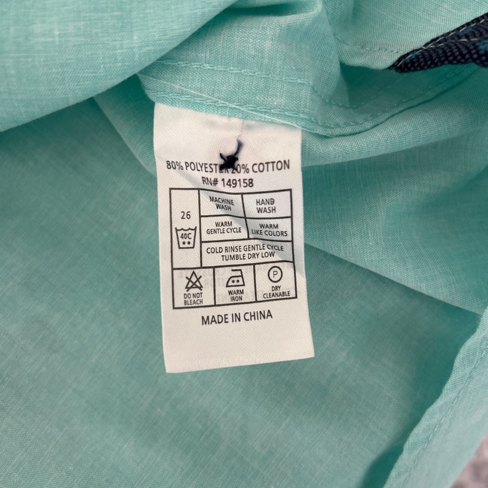 Craft And Flow Short Sleeve Button Up Size Xl - image 5